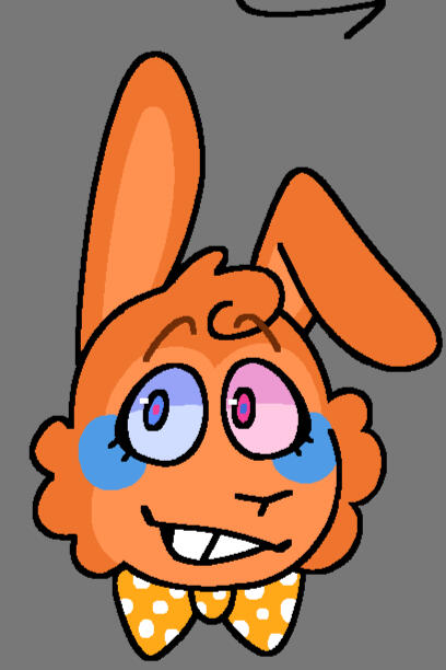 headshot drawing of ralpho (fazbear frights).