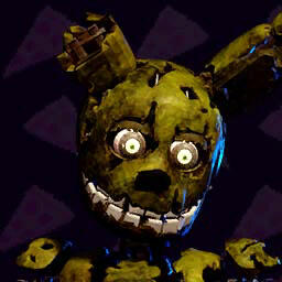headshot of springtrap's help wanted model.